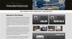 Desktop Screenshot of fenwayapartments.com