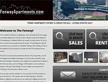 Tablet Screenshot of fenwayapartments.com